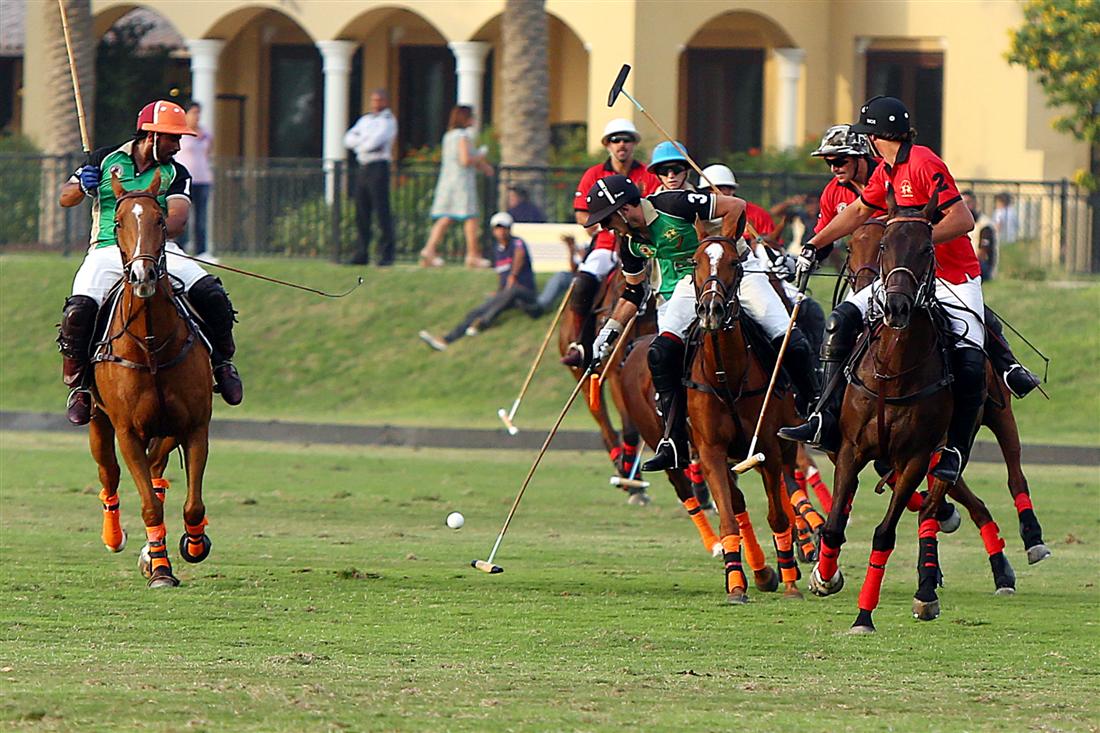 Dubai Gold Cup 2013 - semifinal results of today`s match - Ghantoot Polo Team vs Bin Drai Polo Team