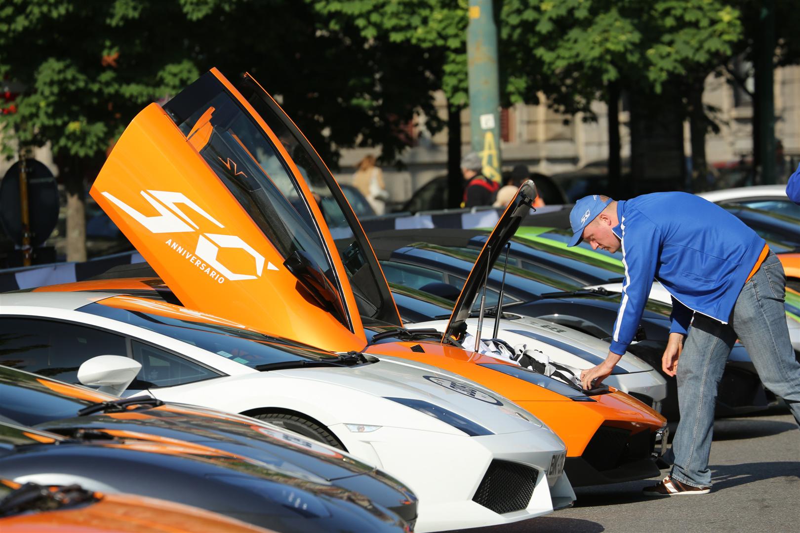 POLO Magazine motoring Lamborghini 50th Anniversary - Grande Giro 3